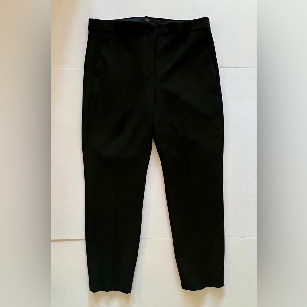 J. Crew Black High-Rise Cameron Pants